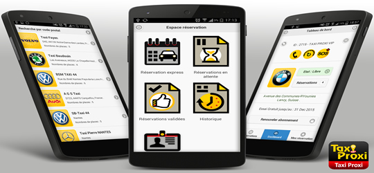 Votre application mobile taxi Votre application mobile taxi